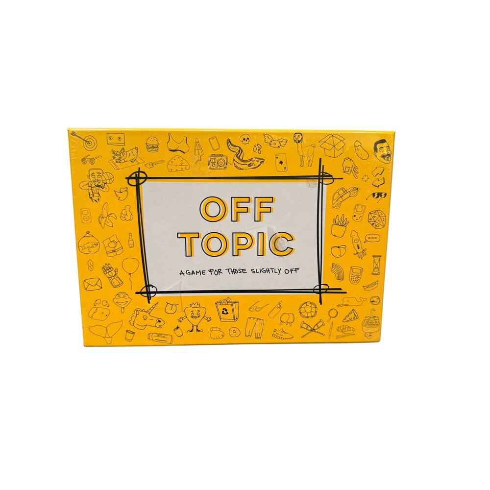 Off Topic Party Game – New Sealed – Hilarious Adult Game Night Fun